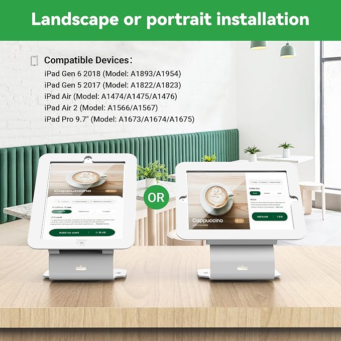Kiosk POS Tablet Stand Compatible - Image 3