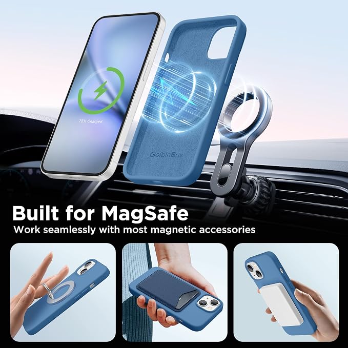 GolbinBox Magnetic for iPhone 15 Case, Compatible - Image 4