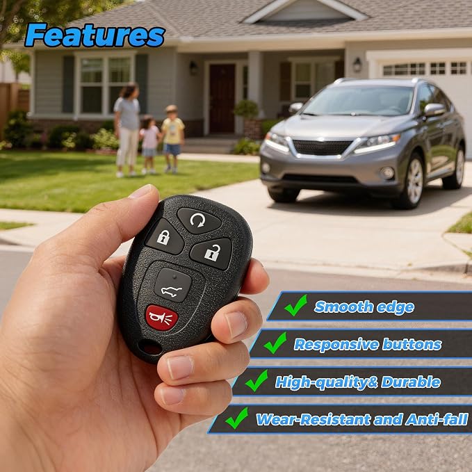 Key Fob 2Pcs OUC60270 OUC60221 22936101 Compatible - Image 6