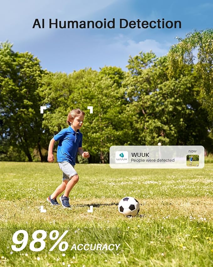 WUUK Add-on Security Camera Wireless Outdoor, Requires Base Station, Home - Image 6