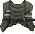 ZELUS Weighted Vest, 6lb/8lb/12lb/16lb/20lb/25lb/30lb Weight Vest by ZELUS