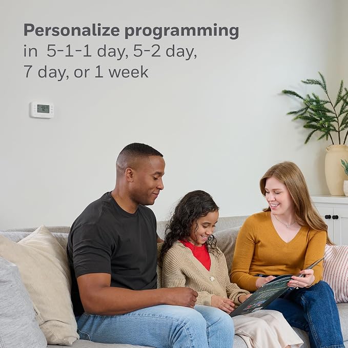 NEW! Honeywell Home Smart Thermostat, Conventional/Heat Pump Compatibility - Image 6