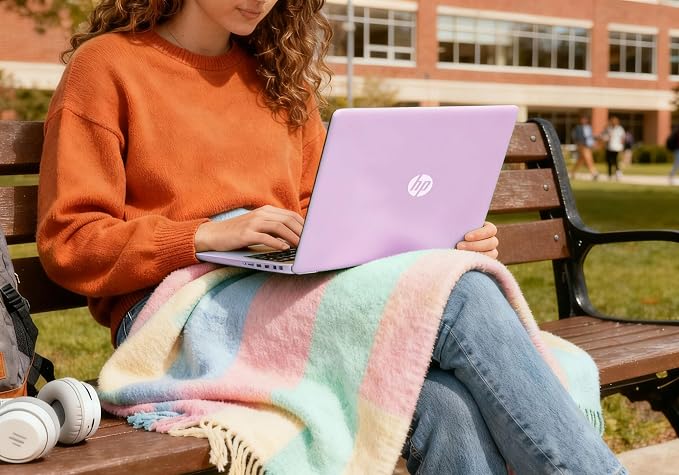 HP 14" Laptop, Intel N150 Processor, 4GB DDR5 RAM, 128GB SSD, Long Battery Life, 1TB Cloud Storage, Windows 11 with Microsoft 365 for Business, Students & Everyday Use - Image 9