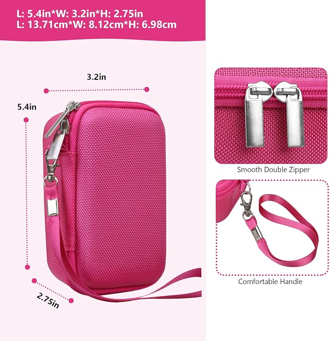Hard Travel Case for Sony ZV-1F / ZV-1 / ZV-1 II Digital Camera, Vlogger Camera - Image 3