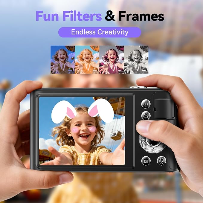Digital Camera 4K for Kids: 48MP Cameras for Teens Photography - Image 3