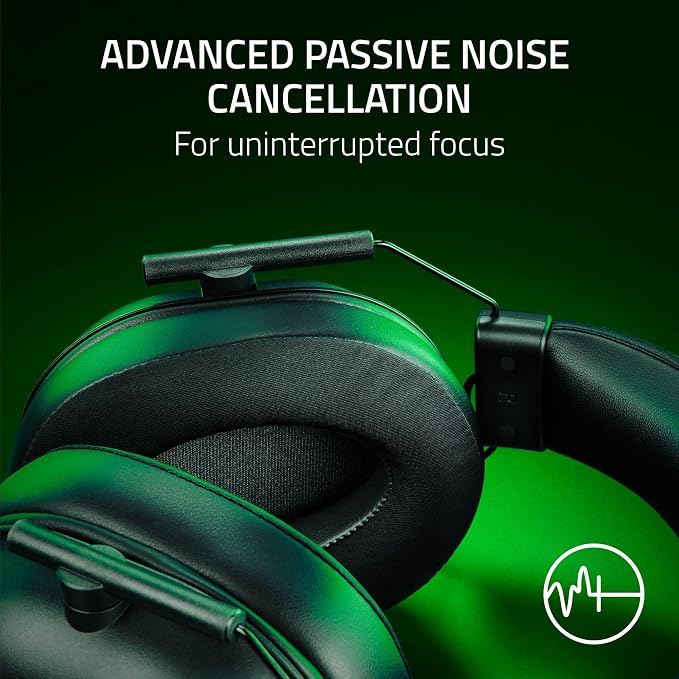 Razer BlackShark V2 X Xbox Gaming Headset, 3.5mm Audio Jack, Black | 50mm Drivers, Cardioid Mic, Lightweight, Comfortable Noise Isolating Earcups, for Xbox Series X, Series S, PS5, PC, Switch - Image 4