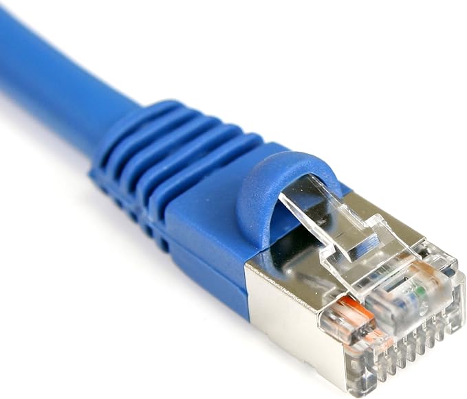 StarTech.com 3 ft Cat5e Blue Snagless Shielded RJ45 F/UTP Cat 5e Patch Cable - - Image 2