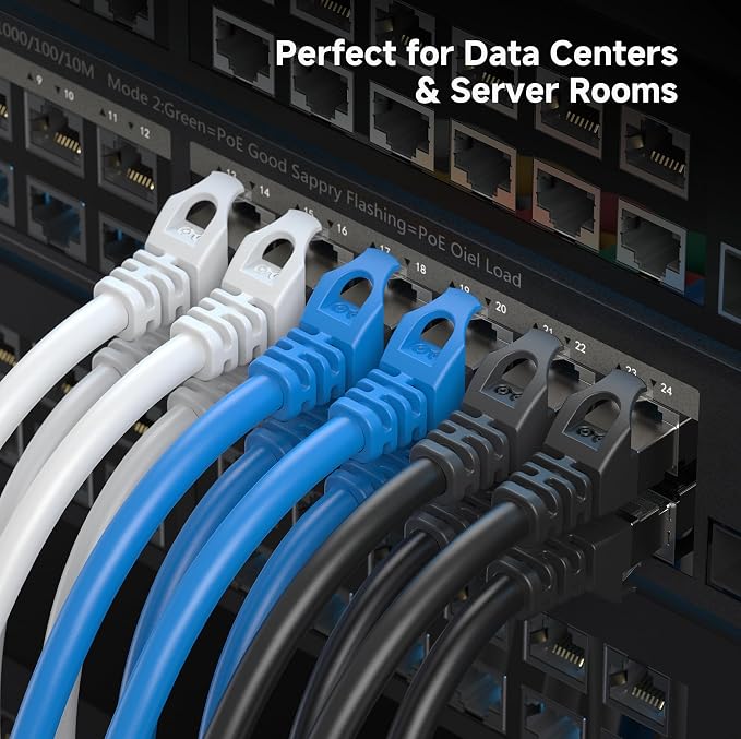 Cable Matters 10Gbps 5-Pack Snagless Shielded Cat 6A Ethernet Cable - 5ft - Image 8