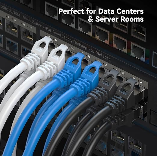 Cable Matters 10Gbps 10-Pack Snagless Shielded Cat 6A Ethernet Cable - 7ft - Image 8