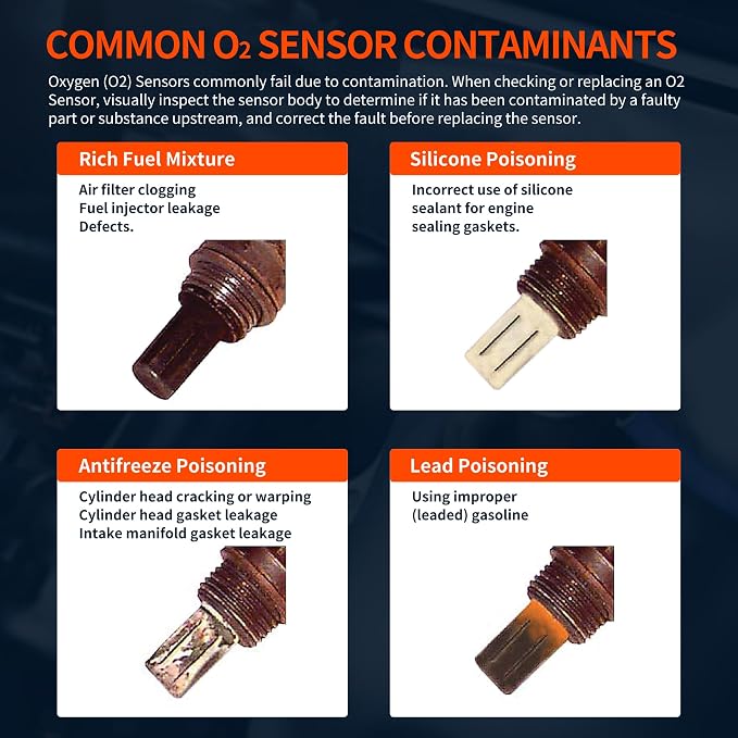 HiSport 15716 15717 O2 Oxygen Sensor Upstream Downstream - Image 6