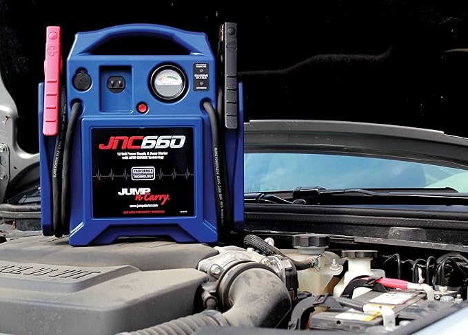 Clore Automotive Jump-N-Carry JNC660 1700 Peak Amp 12 Volt Jump Starter , Blue - Image 5