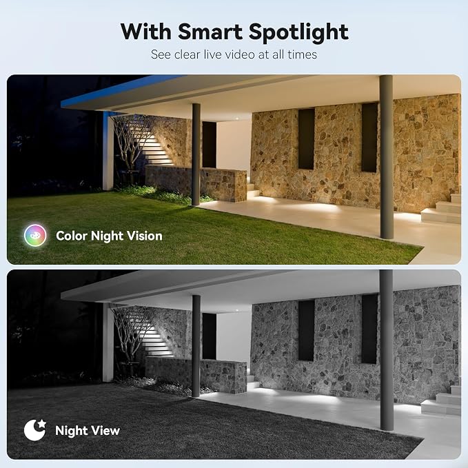 ELYSOO Security Cameras Wireless Outdoor, 2K Color Night Vision, Solar Camera - Image 3
