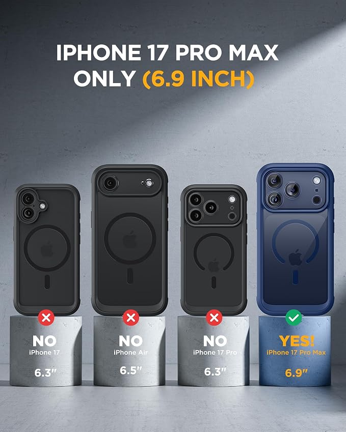 Miracase Magnetic for iPhone 17 Pro Max Case - Image 7