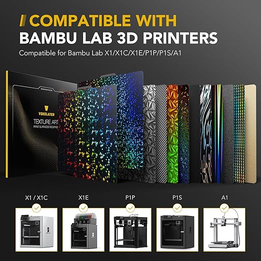 3D Printer Build Plate for Bambu Lab X1 X1C X1E P1P P1S A1, 3D Printer - Image 5