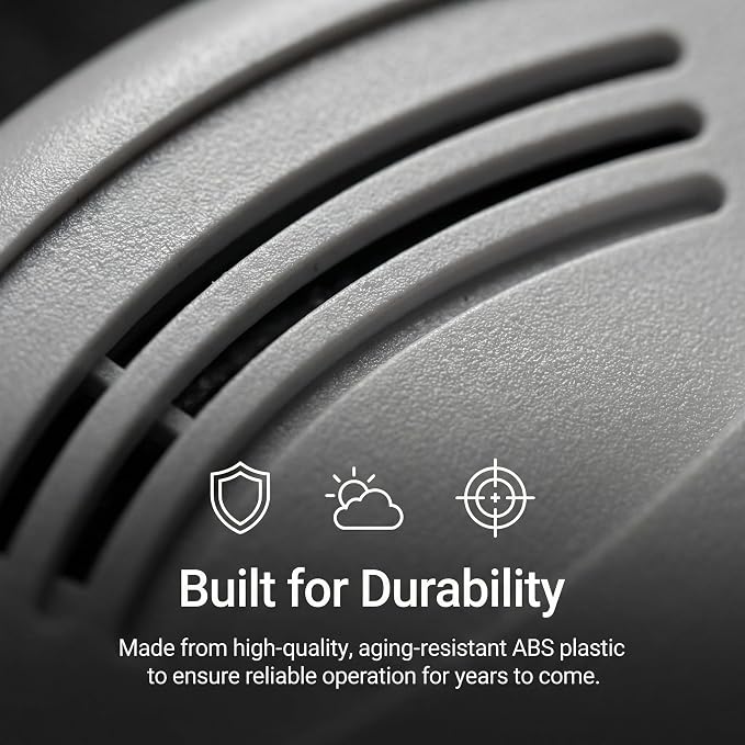 12 Pack Photoelectric Smoke Detector, 10-Year Battery Operated Fire Alarm - Image 5