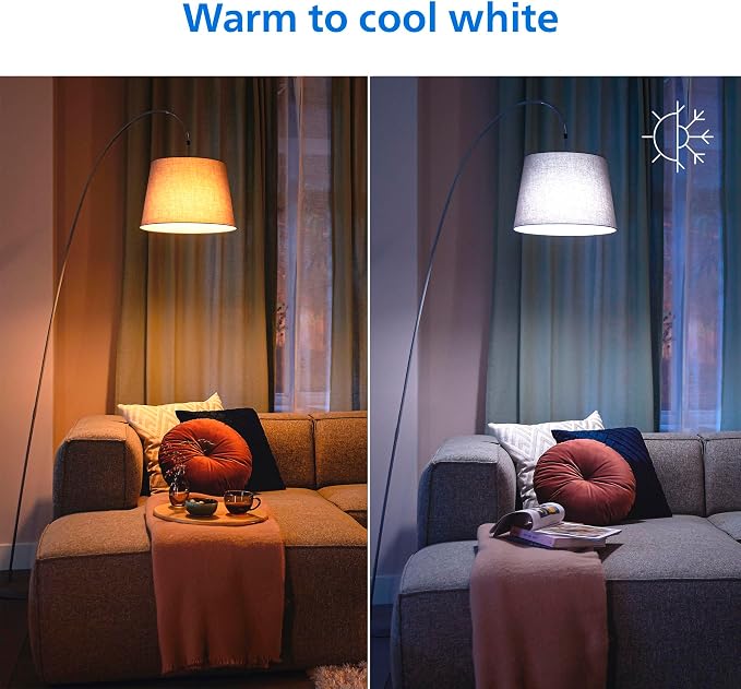 PHILIPS Smart Lighting Connected Light Bulbs, Color A19 60W 800LM E26 Indoor - Image 11