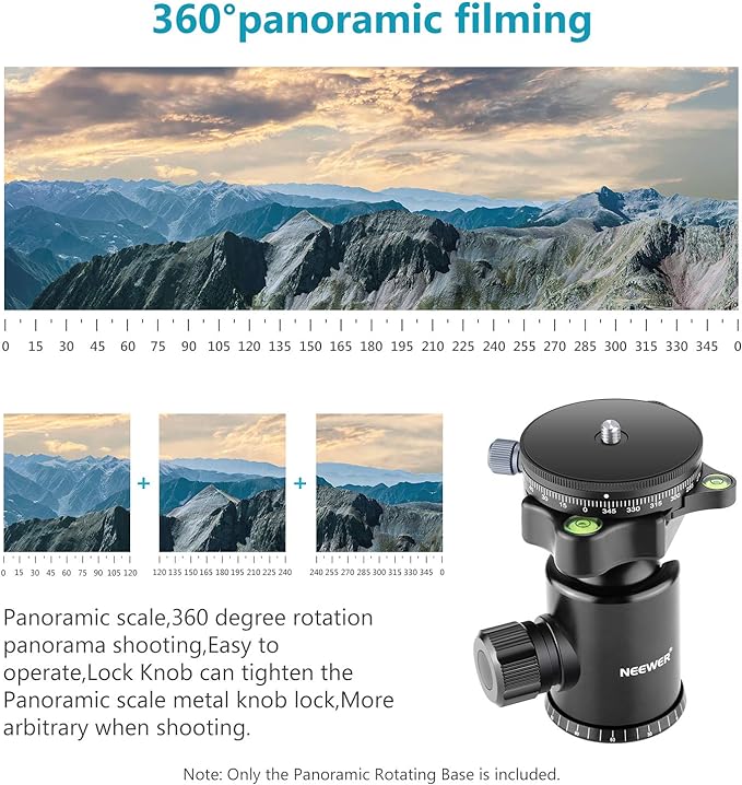 Neewer Camera Panoramic Panning Base - Image 5