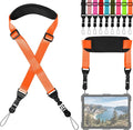 Padded iPad Binocular Camera Shoulder Strap, Nylon Neck Lanyard Strap by Gowjaw