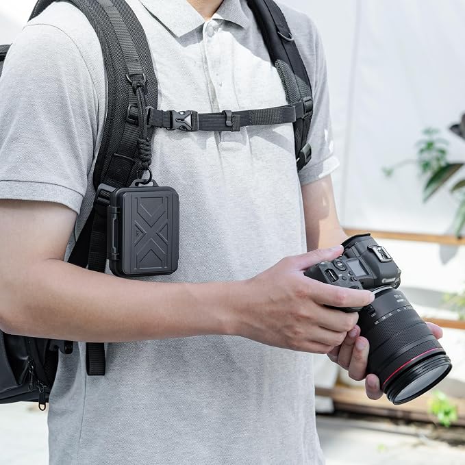 JJC Portable Camera Battery Memory Card Storage Case - Image 8