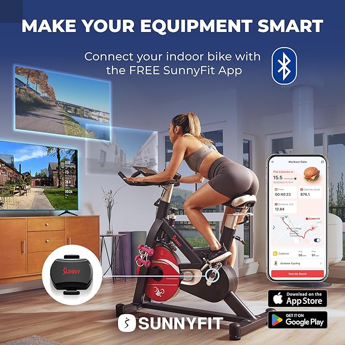 Sunny Health & Fitness 2-in-1 Advanced Cadence/RPM + Speed Sensor, Cadence - Image 2