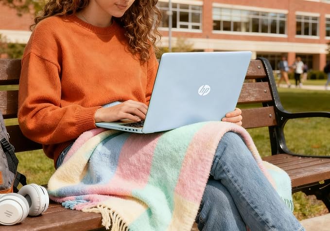 HP 14" Laptop, Intel N150 Processor, 4GB RAM, 128GB SSD, 1TB Cloud Storage, Long Battery Life, Windows 11 with Microsoft 365 for Business, Students & Everyday Use - Image 9