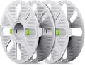 Quick-Swap Reusable Spool for Refill Filament, Two-Finger Press Design by MarsWork