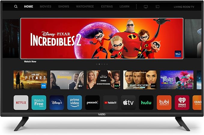 VIZIO 32-inch D-Series - Full HD 1080p Smart TV with Apple AirPlay and Chromecast Built-in, Screen Mirroring for Second Screens, & 150+ Free Streaming Channels (D32f-G61, 2020) by VIZIO