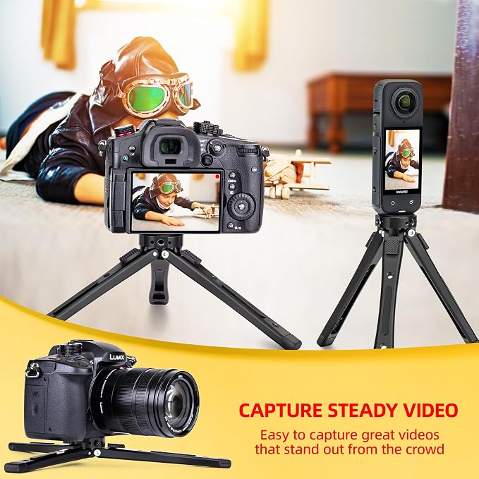 Zeadio Heavy Duty Metal Camera Tripod Stand - Image 4