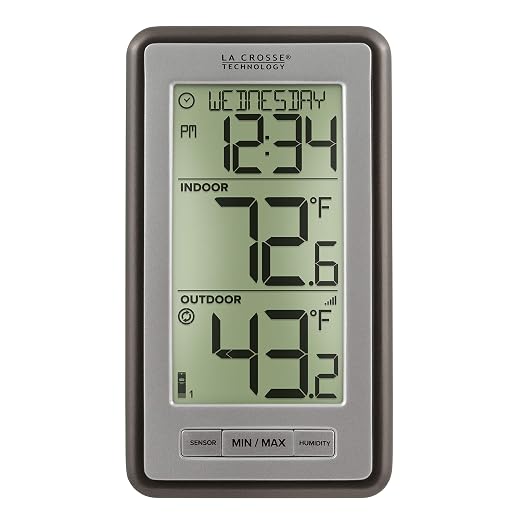 La Crosse Technology Wireless Digital Thermometer and Forecast Station Bundle - Image 2