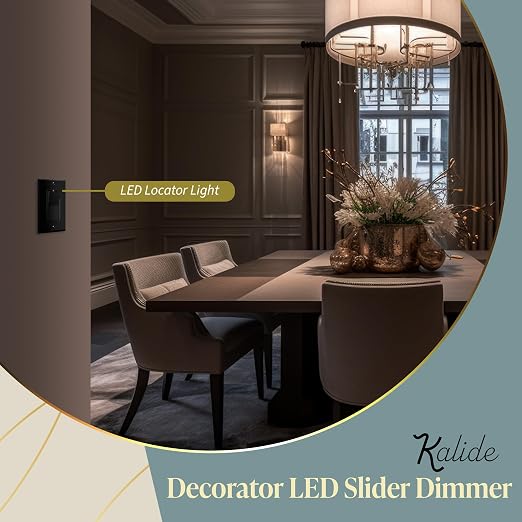 TOPGREENER Kalide Dimmer Light Switch, LED Dimmer Switch, Full Range Dimming - Image 7
