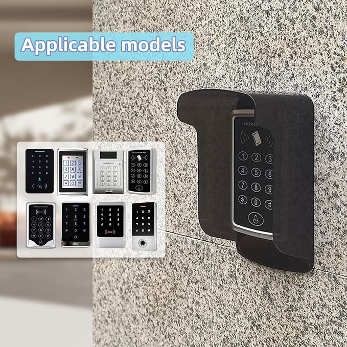 Outdoor Keypad Cover Protector, Ring Doorbell Cover Weatherproof - Image 2