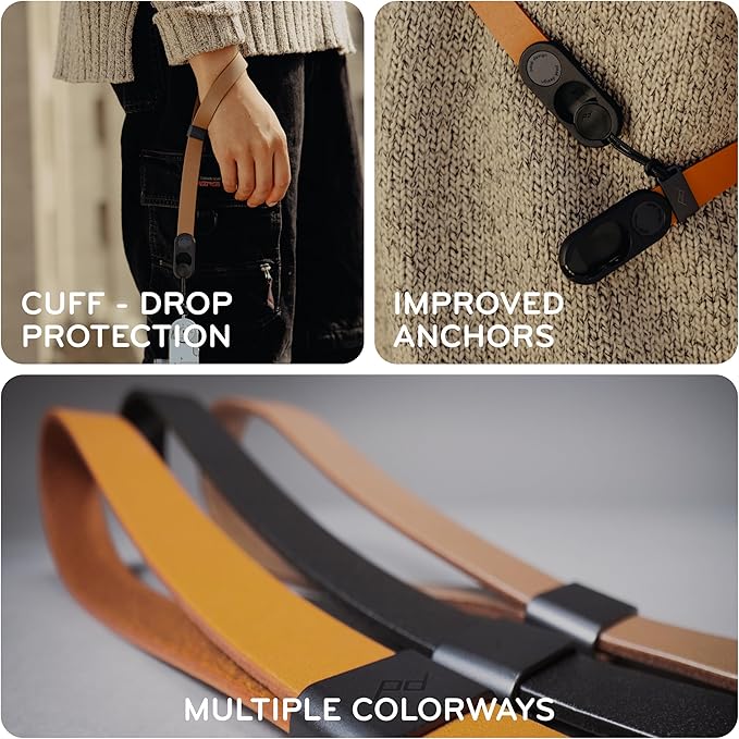Peak Design Cuff Leather Camera Strap – Quick Release, 100 lb Capacity - Image 4