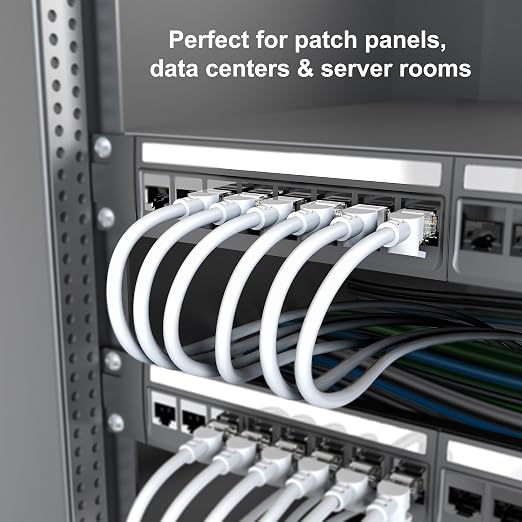 Jadaol Cat6 Ethernet Patch Cables 3ft 5-Pack, 10Gbps 24AWG Pure Copper RJ45 - Image 8