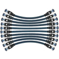 Cat8 Ethernet Cable 8 ft 10 Pack, High Speed 40Gbps 2000MHz, Compatible by CABNEER