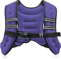 ZELUS Weighted Vest, 6lb/8lb/12lb/16lb/20lb/25lb/30lb Weight Vest by ZELUS