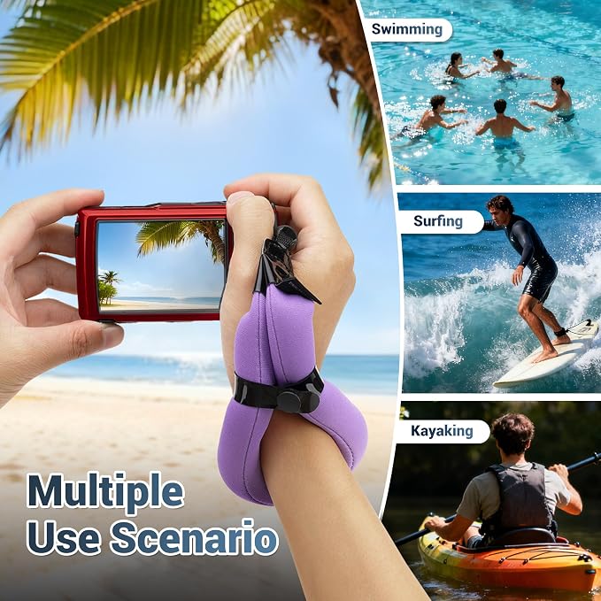 JJC Waterproof Camera Floating Wrist Strap - Image 4