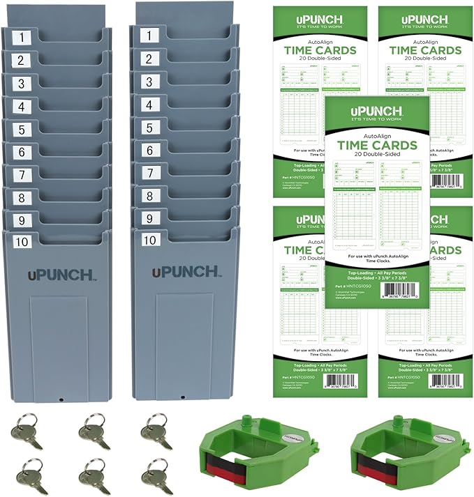 uPunch HN3500 Advanced Time Clock Bundle - Image 3