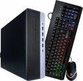 HP ProDesk 600 G5 Desktop Computer | Intel Core i5 9th Gen | 16GB DDR4 RAM | 500GB SSD | Windows 11 Pro | WiFi + Bluetooth | RGB Keyboard & Mouse | Home & Office PC (Renewed) by Unknown