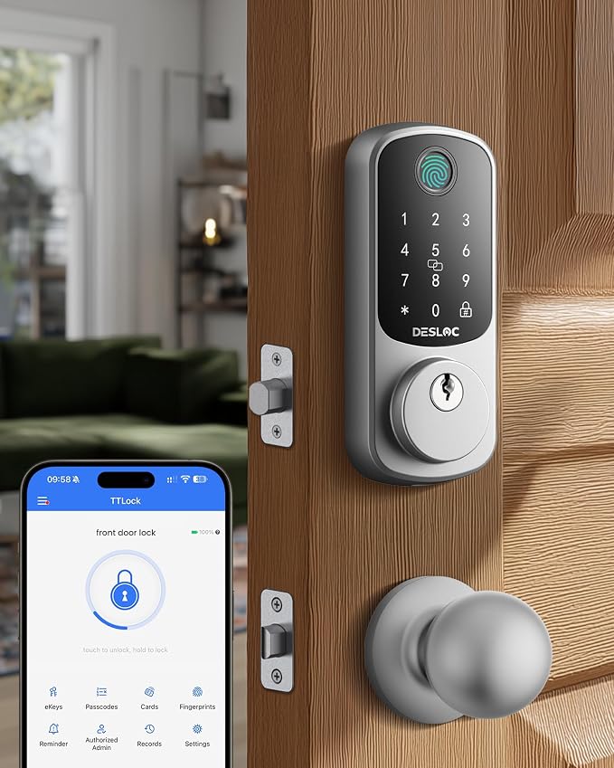 DESLOC B200 Fingerprint Smart Lock by DESLOC