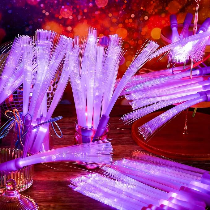 Skylety 36 Pcs Fiber Optic Wand, LED Fiber Optic Wand - Image 7