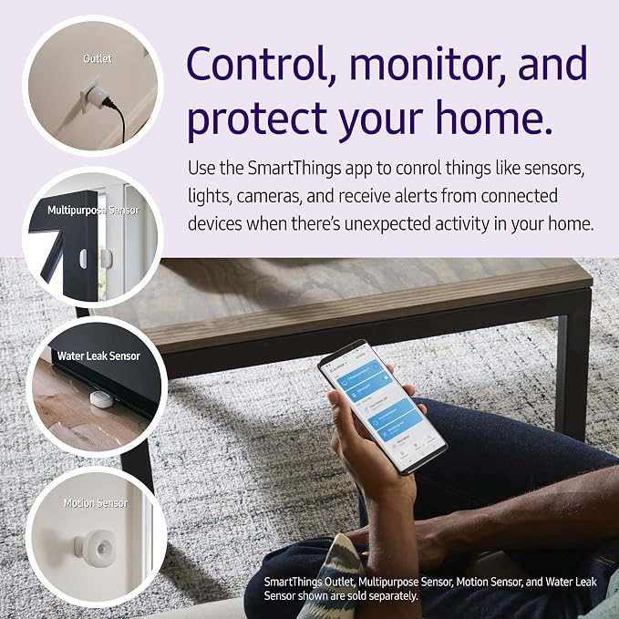 SmartThings Hub 3rd Generation Smart Home Automation Hub Home Monitoring Smart - Image 5