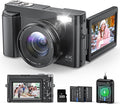 4K Digital Camera for Beginners & Teens, Autofocus 48MP Vlogging Camera for by Zostuic