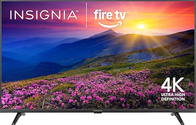 INSIGNIA 55-inch Class F50 Series LED 4K UHD Smart Fire TV with Alexa Voice Remote (NS-55F501NA26) by INSIGNIA