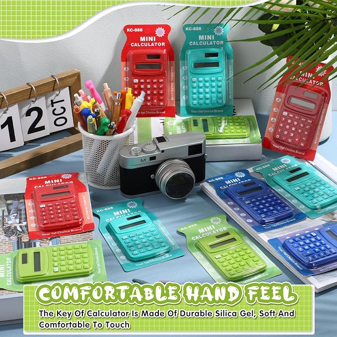 LEIFIDE 48 Pack Pocket Calculator Small Bulk Basic 4 Function Calculator 8 - Image 7