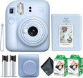 Fujifilm Instax Mini 12 Instant Camera Pastel Blue Bundle by FUJIFILM