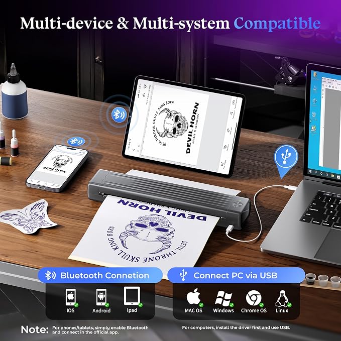Itari Tattoo Stencil Printer Kit - Image 5