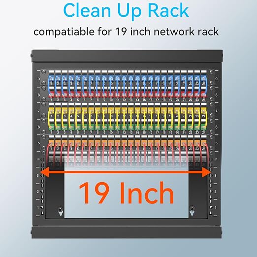 Sokqovt 48 Port Blank Keystone Patch Panel - Image 6