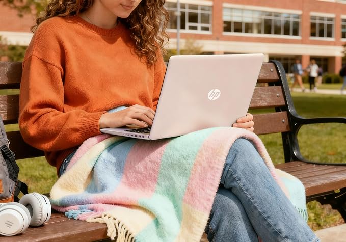 HP 14 Essential Laptop Computer, 2026 Edition, 4GB DDR5 RAM, 128GB SSD, Intel N150 CPU, Long Battery Life, 1TB Cloud Storage, Windows 11 with Microsoft 365 - Image 8