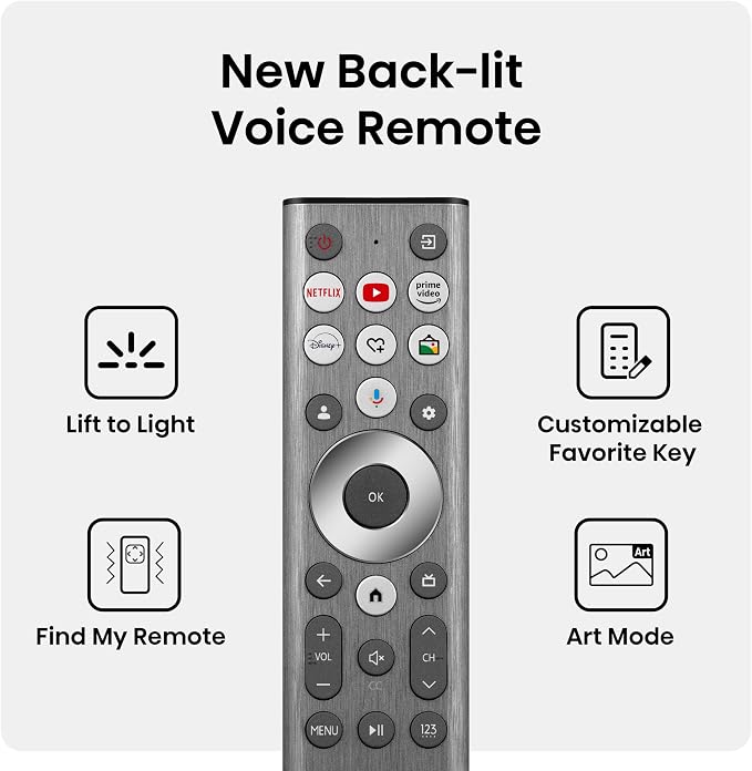 Hisense 85-Inch Class QLED 4K S7N CanvasTV Series Dolby Vision HDR Google Smart TV (85S7N) - 144Hz, Art Mode, Anti-Glare Panel, Hi-Matte Display, UltraSlim Wall Mount & Frame Included - Image 15