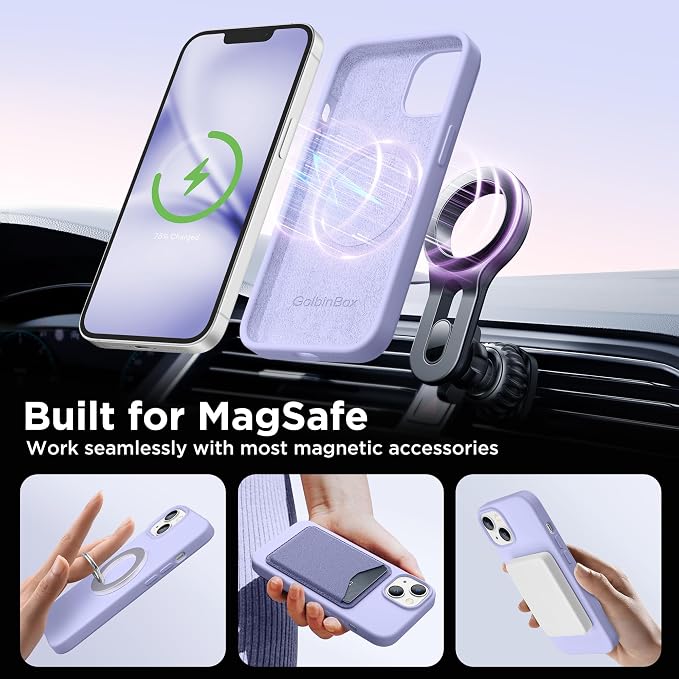 GolbinBox Magnetic for iPhone 15 Case, Compatible - Image 4